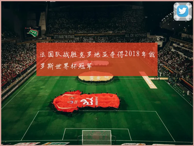 法国队战胜克罗地亚夺得2018年俄罗斯世界杯冠军